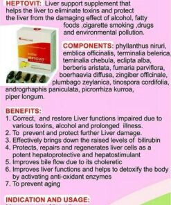 Alternative view of Heptovit Liver Health Vitamin Supplements