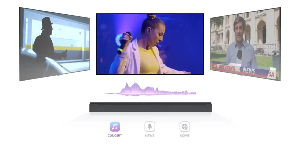 LG S65Q Channel 3.1 Soundbar with Subwoofer