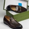 Coffee brown loafer