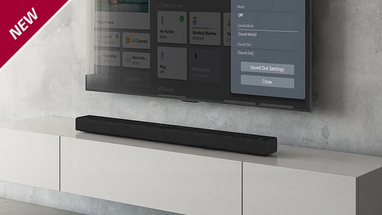 LG S65Q Channel 3.1 Soundbar with Subwoofer