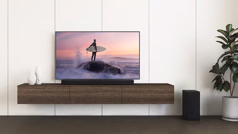 LG S65Q Channel 3.1 Soundbar with Subwoofer