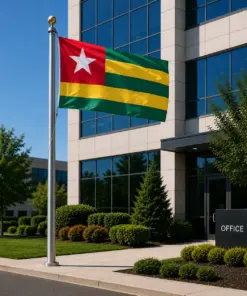 Togo National Flag 90cmx150cm Outdoor Polyester Flag