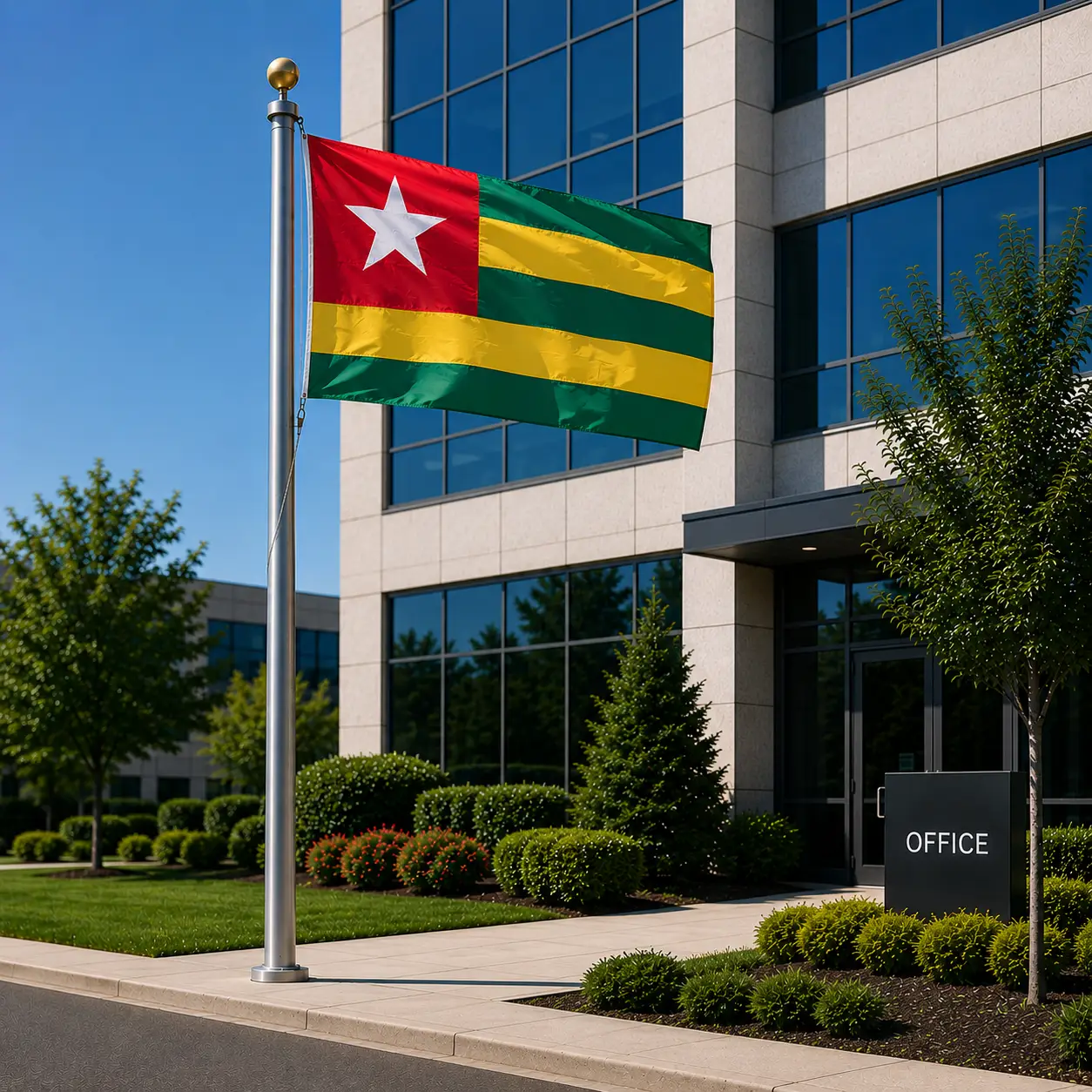 Togo National Flag 90cmx150cm Outdoor Polyester Flag Shopwice Togo National Flag 90cmx150cm Outdoor Polyester Flag