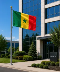 Senegal National Flag 90cm x 150cm - Outdoor Polyester Flag