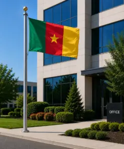 Cameroon National Flag 90cm x 150cm - Outdoor Polyester Flag