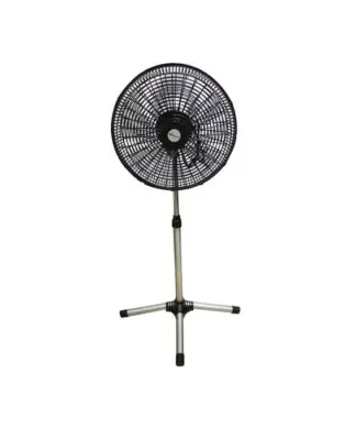Delron 18' - 18SB Basket Type Standing Fan - Black