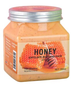 Feicaoji face and body scrub is a combination of extracts, pure sea salts and vitamins .