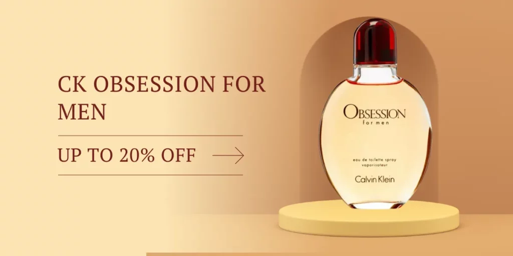 CALVIN KLEIN OBESSION BANNER