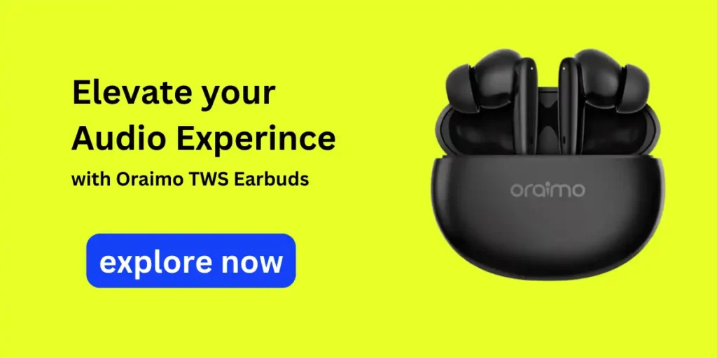 oraimo earbuds banner slider