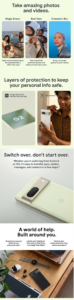 Google Pixel 7 5G 8GB 128GB 6.3"- Pre-Owned Repackage As New – Unlocked