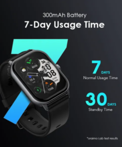 Alternative view of Oraimo Watch 5 2.01" HD Panda Glass 1ATM Smart Watch