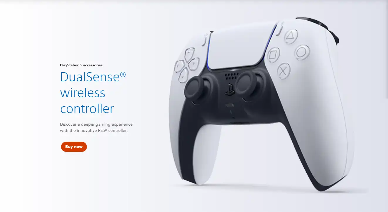 Sony PS5 Dual Sense wireless controller