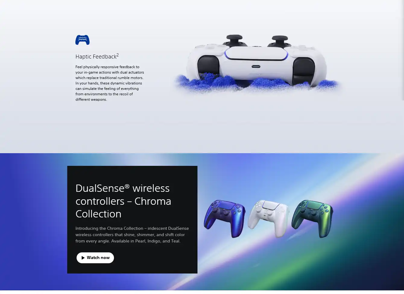 Sony PS5 Dual Sense wireless controller