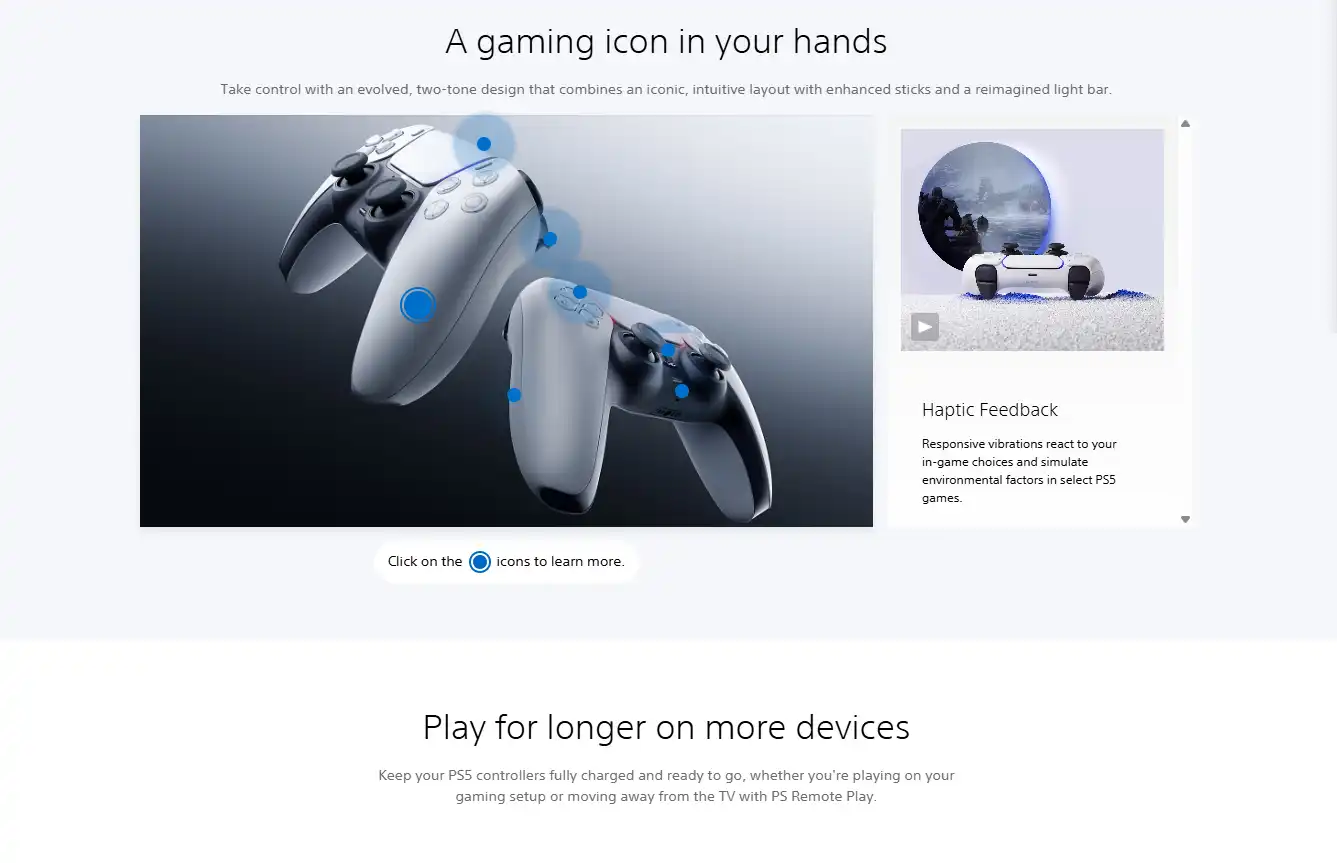 Sony PS5 Dual Sense wireless controller