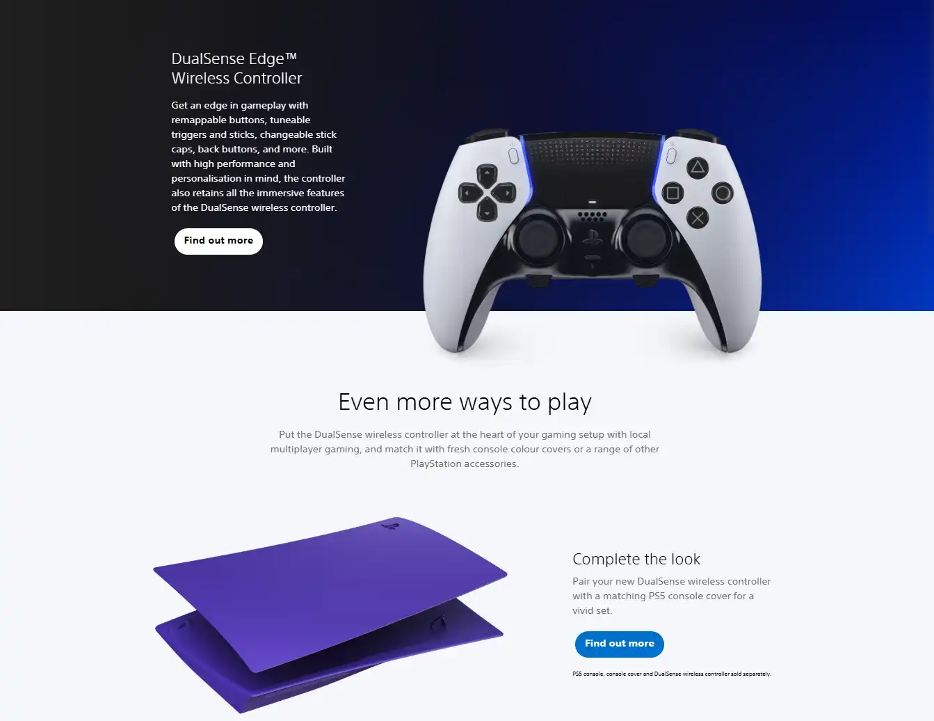 Sony PS5 Dual Sense wireless controller