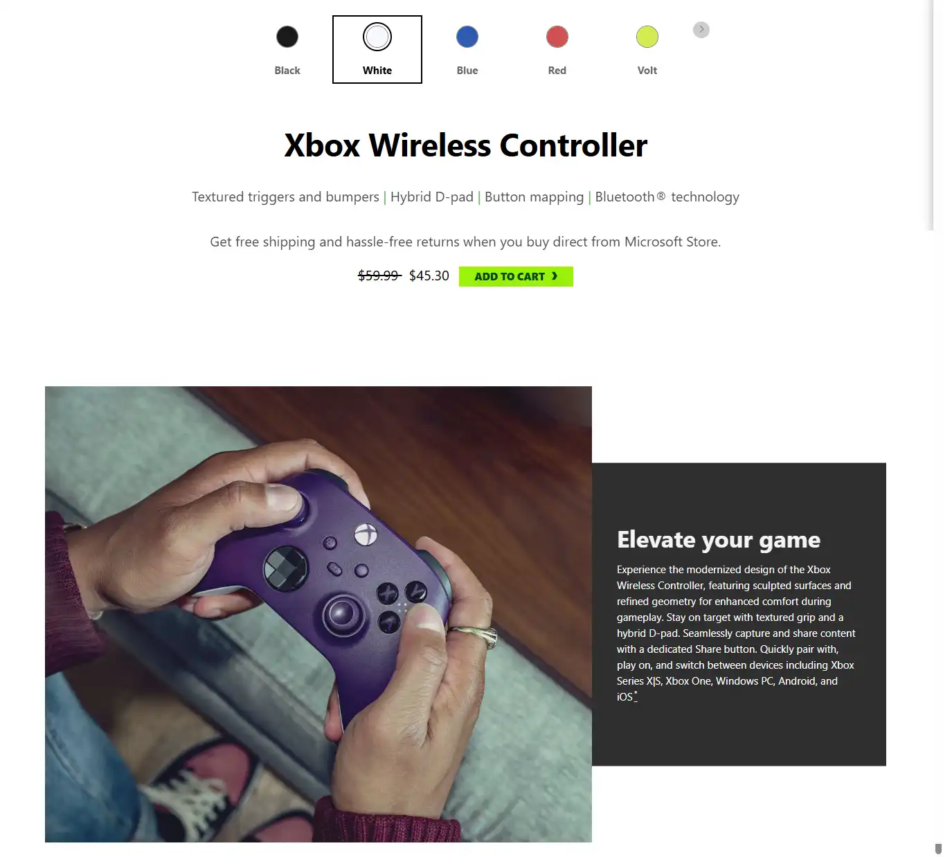 Microsoft Xbox X Wireless Controller