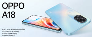 Oppo A18 4GB RAM 64GB ROM