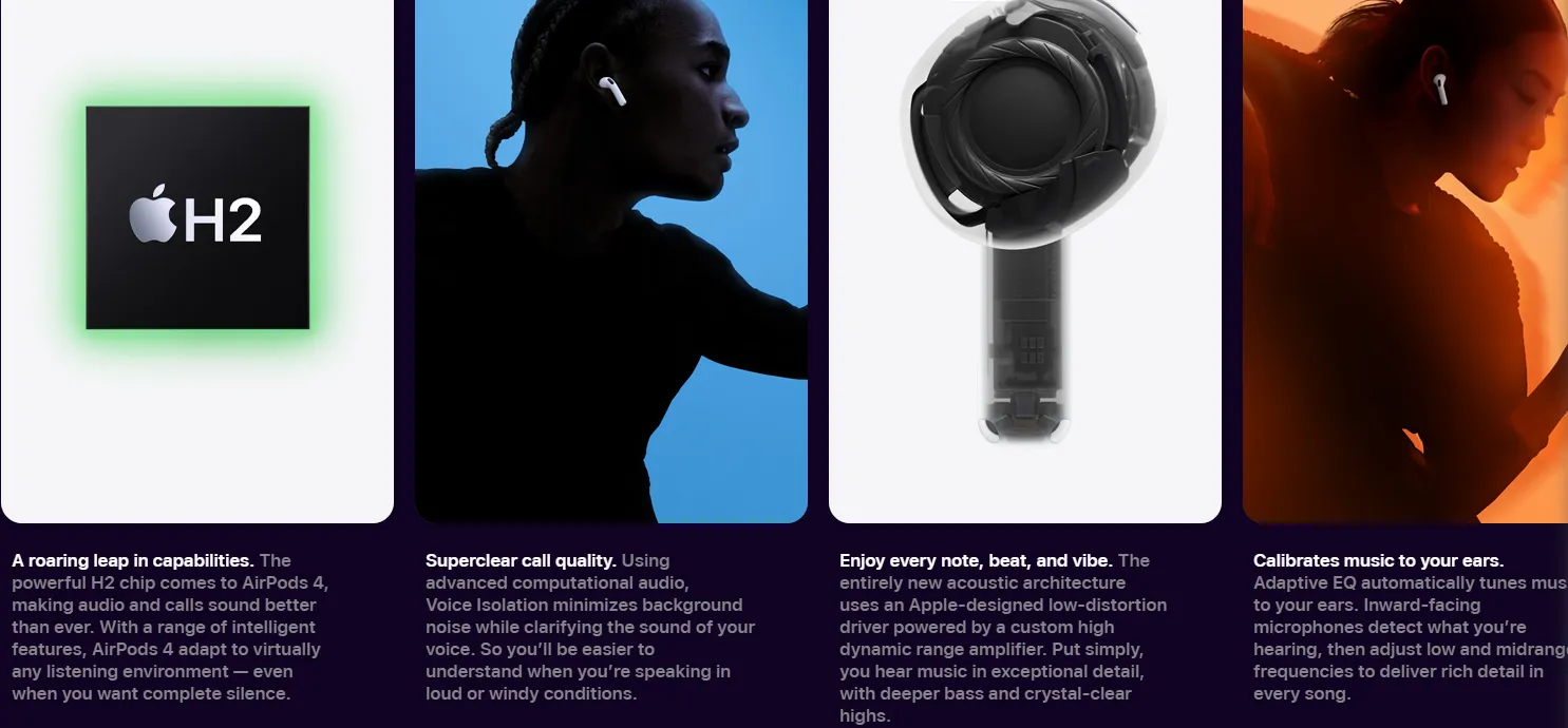 Apple Airpods 4 Active Noise Cancellation