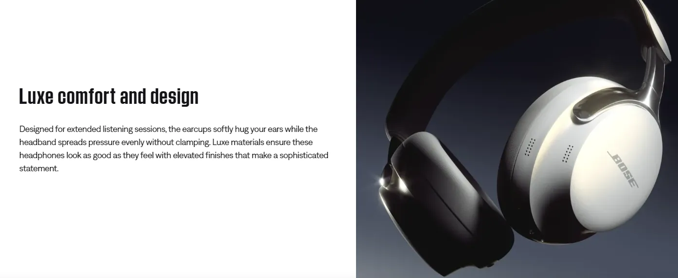 Bose QuietComfort Ultra Headphone Active Noise Cancellation Shopwice bose quiet comfort ultra