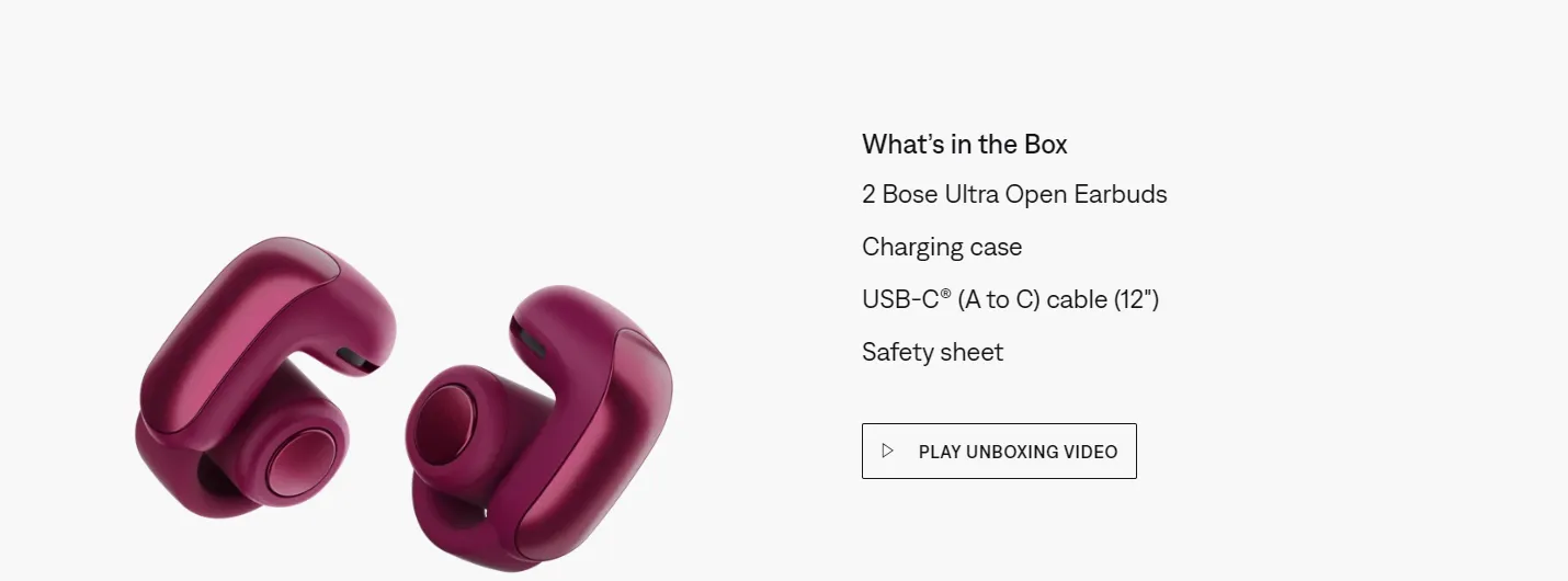 bose ultra open