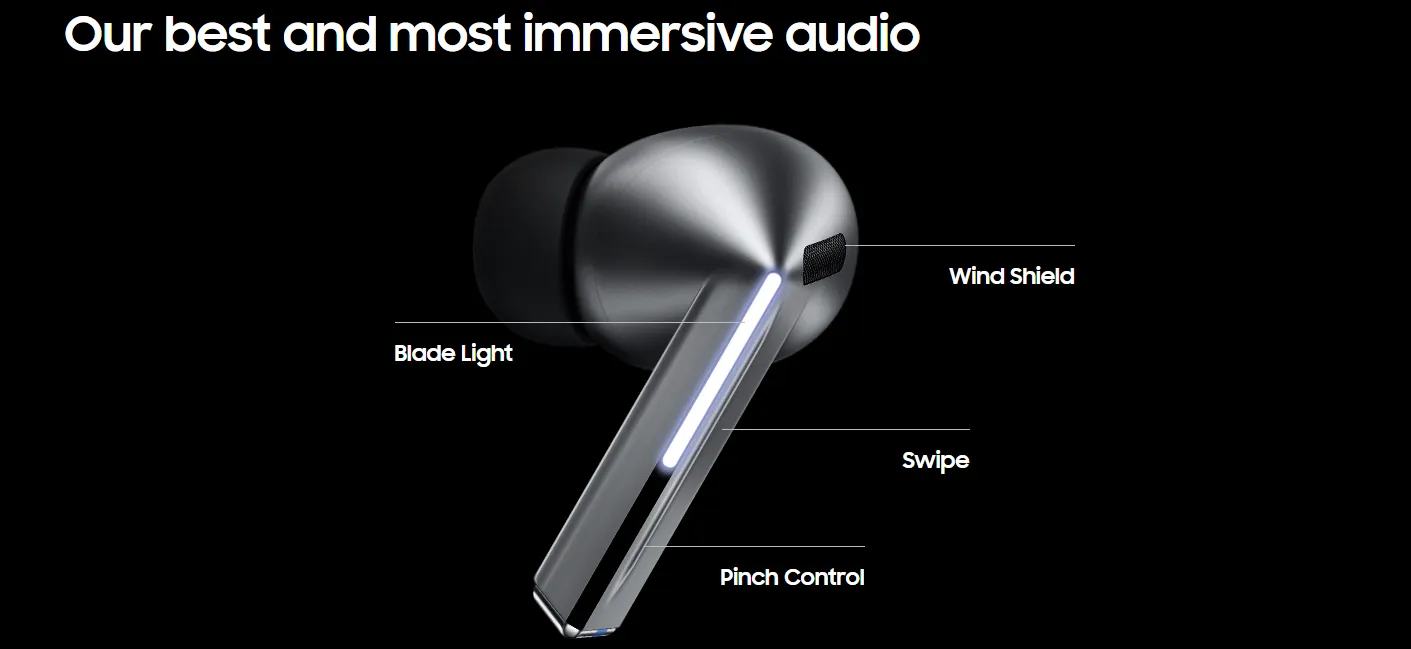 Samsung Galaxy Buds 3 Pro AI True Wireless Bluetooth Earbuds Shopwice galaxy buds3 pro