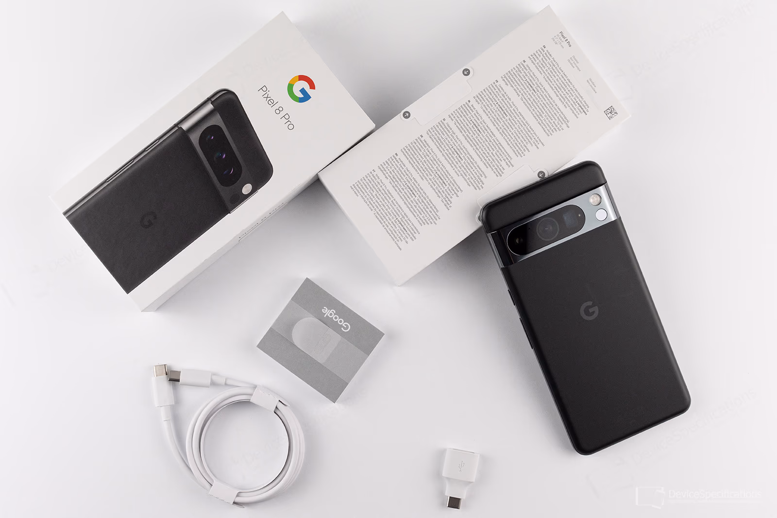 google pixel 8 pro box content