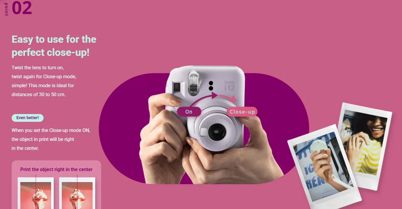FujiFilm Instax Mini 12 Instant Camera Shopwice FujiFilm Instax Mini 12 Camera
