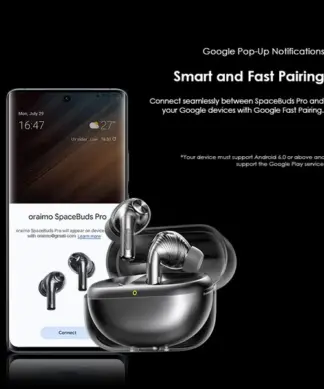 oraimo SpaceBuds Pro Premium 50dB Hybrid ANC True Wireless Earbuds