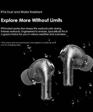 oraimo SpaceBuds Pro Premium 50dB Hybrid ANC True Wireless Earbuds