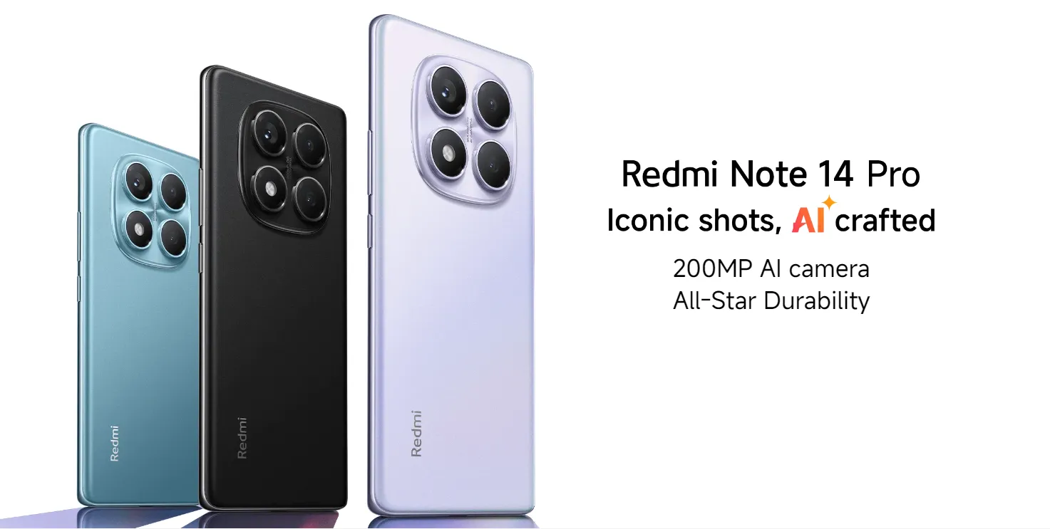 Xiaomi Redmi Note 14 Pro 8GB RAM 256GB ROM 5G Shopwice redmi note 14 pro