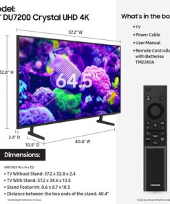 Alternative view of Samsung UA65DU8000 65'' LED Crystal UHD Smart Television