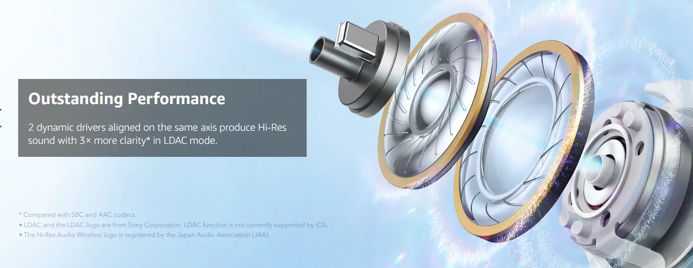 Soundcore Liberty 4 by Anker True Wireless Noise Cancelling Earbuds