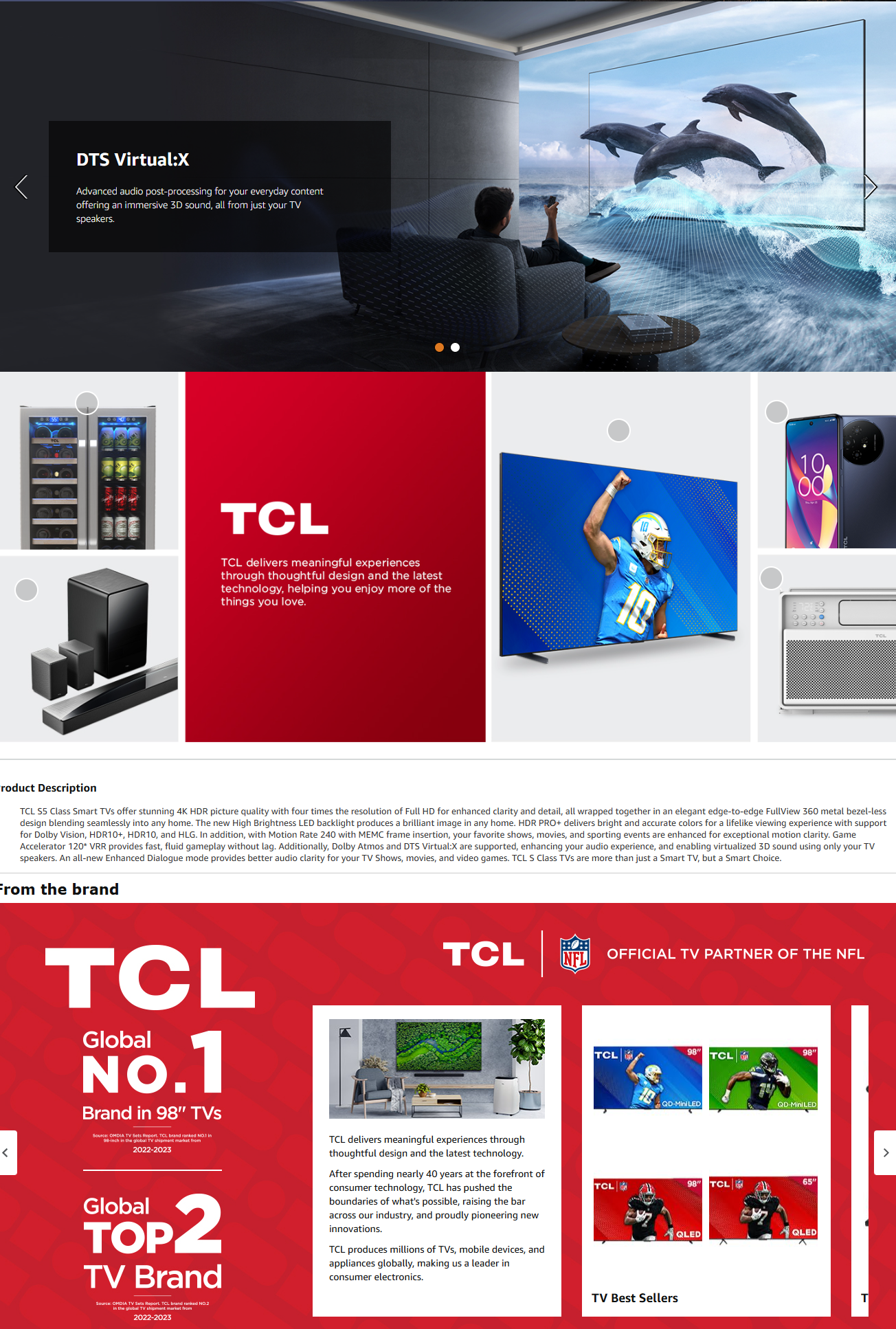 TCL 55P755 LED UHD 4K 55" Smart Android Television (Copy) Shopwice TCL 55P755 LED UHD 4K 55" Smart Android Television (Copy)