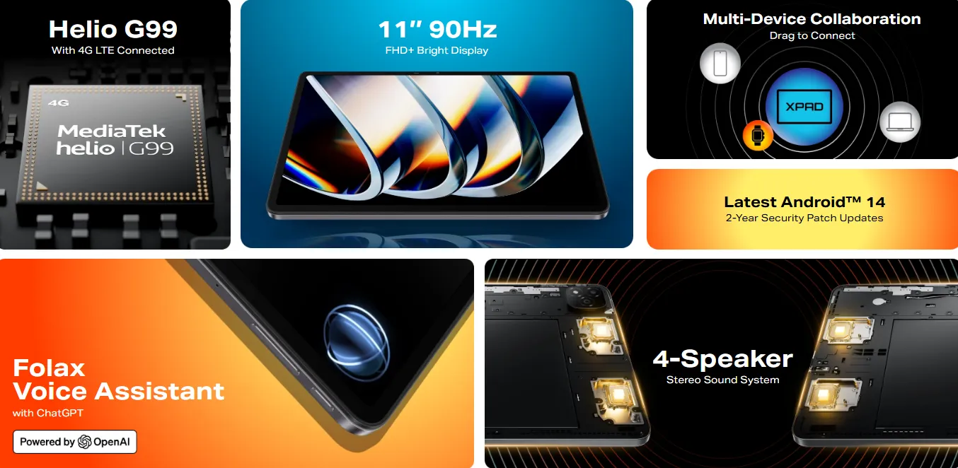 Infinix xpad tablet
