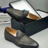 AG Executive Coffee-Brown Patterned Leather Loafer Shoe Shopwice AG Executive Coffee-Brown Patterned Leather Loafer Shoe