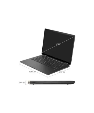 HP Spectre x360 2-in-1 Laptop Intel Core Ultra 7 16GB on-board SDRAM 1TB SSD 14.0" Shopwice HP Spectre x360 2-in-1 Laptop Intel Core Ultra 7 16GB on-board SDRAM 1TB SSD 14.0