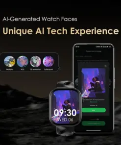 oraimo Watch Pro AM 1.85″ AMOLED IP68 Smart Watch