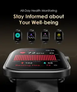 oraimo Watch Pro AM 1.85″ AMOLED IP68 Smart Watch