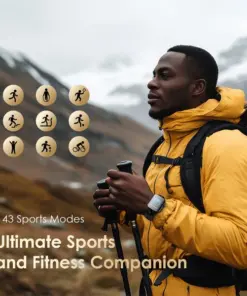oraimo Watch Pro AM 1.85″ AMOLED IP68 Smart Watch