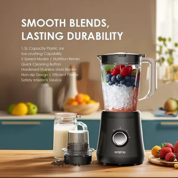 oraimo smart blender plastic jar n