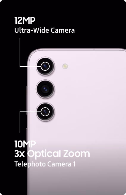 Samsung phone camera specs view