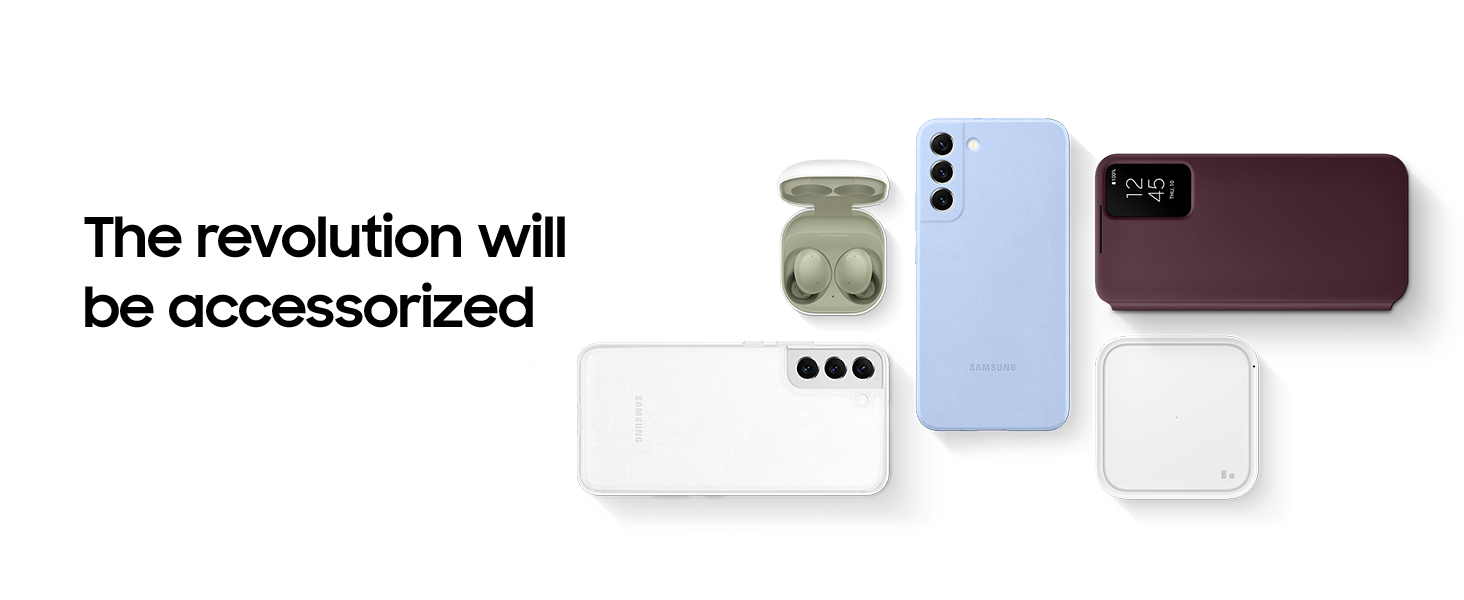 samsung galaxy s22 plus with accessories