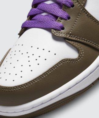 Air Jordan 1 Low Purple Mocha
