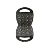 Delron 12 Piece Slot Doughnut Donut Maker - Black