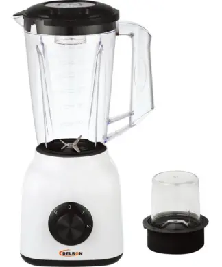 Delron Blender Unbreakable Jar DB-358 - 1.5Litres - WhiteBlack