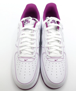 Nike Air Force 1 Low Viotech Shopwice Nike Air Force Stitch White Viotech Purple Sneakers