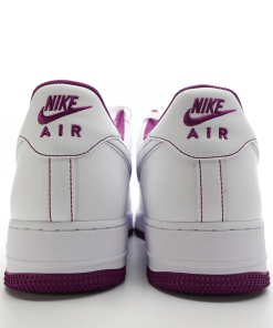 Nike Air Force 1 Low Viotech Shopwice Nike Air Force Stitch White Viotech Purple Sneakers