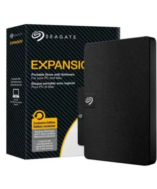 SEAGATE 2024 Expansion External 1TB Hard Drive - Black