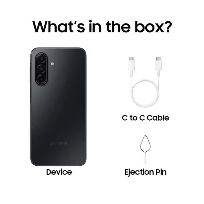 Samsung Galaxy A17 box contents