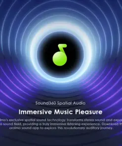 Oraimo Spacebuds Z ANC True Wireless Earbuds with Spatial Audio